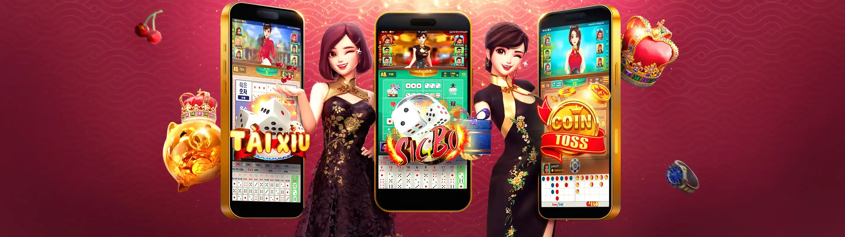 Hình nền m mega888 với các trò chơi cá cược trực tuyến
